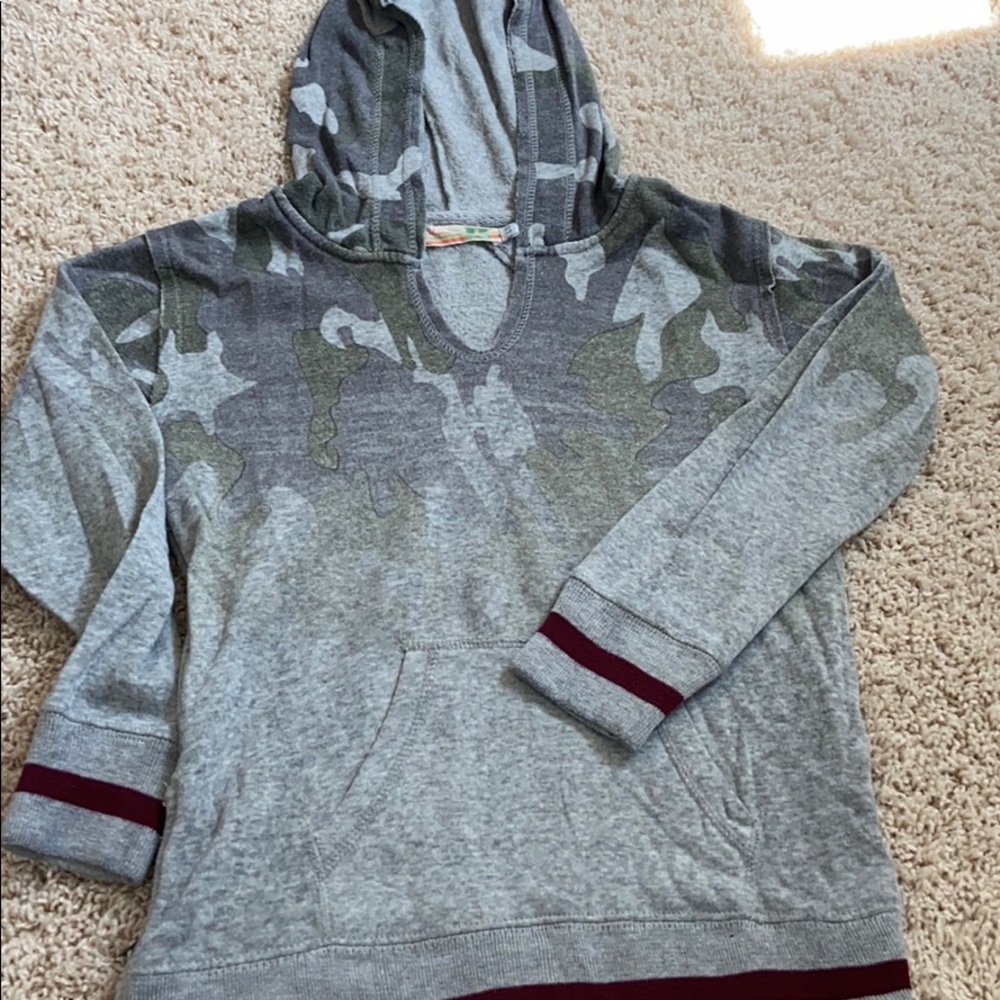 Vintage Havana faded Camo hoodie